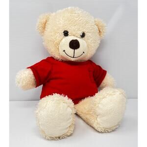 Cream Colored Bear Build a Bear size 16 x 11 inches Pre-Owned in good condition
